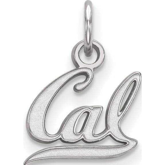 Sterling Silver S. Rh-P Logoart University Of California Berkeley Xs Pendant (15 X 12) Made In United States ss001ucb