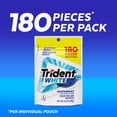 thumbnail image 5 of Trident White Peppermint Sugar Free Gum, Value Pack, 180 Pieces, 5 of 11