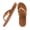 Khaki, variant on Womens Flip Flops for Women Arch Support Yoga Mat Summer Beach Leather Woman Dressy Thong Sandal for Women 2026 with Plantar Fasciitis Walking Ladies Thong Sandal Outdoor White/Khaki Size 8
