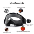 thumbnail image 2 of fastboy Motorcycle Goggles Outdoor Sport Windproof Protector Clear Lens Racing Goggle Orange, 2 of 6