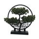 thumbnail image 3 of Bonsái artificial, bonsái de escritorio realista, planta artificial para interiores Verde oscuro, 3 of 9