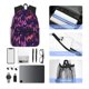 thumbnail image 4 of Fotbe Purple Dreamcatcher Mochila Ligera Casual para Laptop para Hombres y Mujeres, Mochila Impermeable de Uso Diario, Mochila para Universidad, 4 of 6