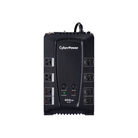 CyberPower AVR Series CP800AVR - UPS - AC 90-140 V - 450 Watt - 800 VA ...