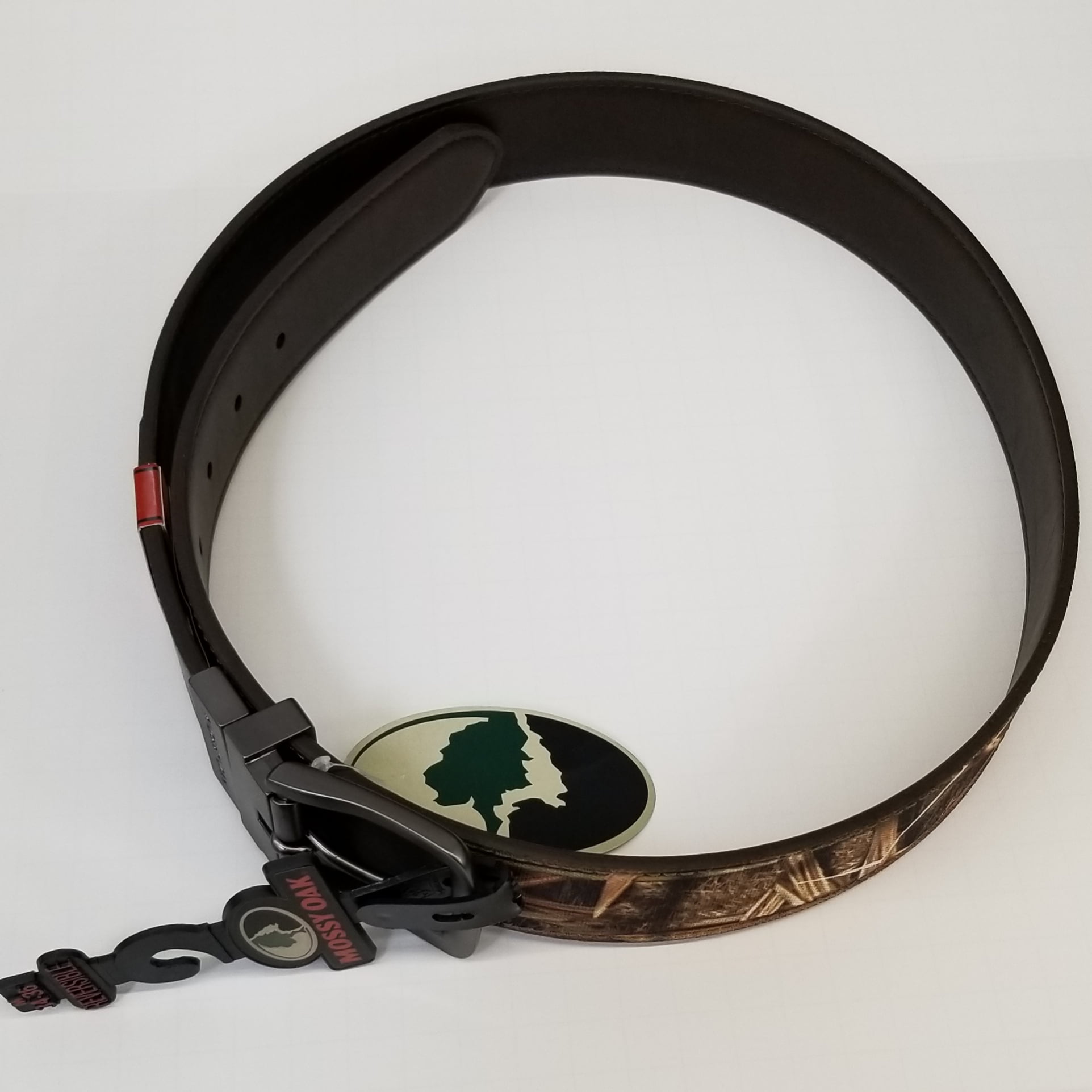 Mossy Oak Mens Blades Waterfowl Reversible Belt 85123W Size 34-36