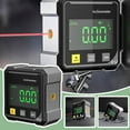 thumbnail image 5 of SharkTRUE 4-Sided Magnetic Digital Angle Finder Inclinometer with Backlit LED, High Precision ±0.2°, USB Rechargeable Level Box for Construction/Carpentry/Metal Fabrication, 5 of 9