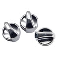 thumbnail image 1 of 3pcs Air Conditioner Heater Control Knobs 121-0001-000 for 330 335 379 387 F13, 1 of 5