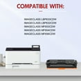 thumbnail image 3 of Colorich Compatible for Canon 067 067H Toner Cartridge 067 imageCLASS MF656Cdw MF654Cdw LBP632Cdw LBP633Cdw MF653Cdw Printer High Yield CRG-067 Ink(4-Pack, Black Cyan Magenta Yellow), 3 of 7