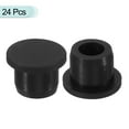 thumbnail image 3 of Uxcell Silicone Rubber Hole Plug 13mm Diameter Soft Flexible Stopper for 12-13mm Hole Black 24 Pieces, 3 of 5