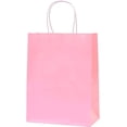 thumbnail image 2 of 120 Pack Pink Gift Bags (10.5x8x4.25 In): Bulk Medium Kraft Paper Bags with Handle, for Shopping Bag, Party Favor Bags, Treat Bags, Goodie Bag, Business Tchotchkes & More, 2 of 6
