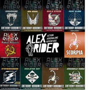 Alex Rider Series : Bargain Book Set :  Books 1-10  : Stormbreaker; Point Blank; Skeleton Key; Eagle Strike; Scorpia; Ark Angel; Snakehead; Crocodile Tears... by Anthony Horowitz (Paperbacks)