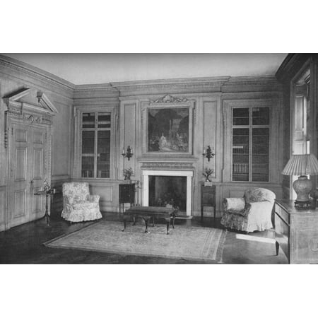 Living room, house of Mrs Arthur Ryerson, Chicago, Illinois, 1922 Print Wall