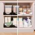 thumbnail image 4 of Organizador de Gabinete Extraíble, Cajón de Almacenamiento de Cocina Extraíble Resistente, Cesta de Gabinete de Malla Deslizante, Estantes de Despensa Deslizantes de Acero Al, 4 of 4