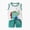 Mint Green, variant on kaprioy Toddler Boys Tank Top and Shorts Set Cotton Sleeveless Shirts and Shorts Summer Outfits Boys Summer Clothes
