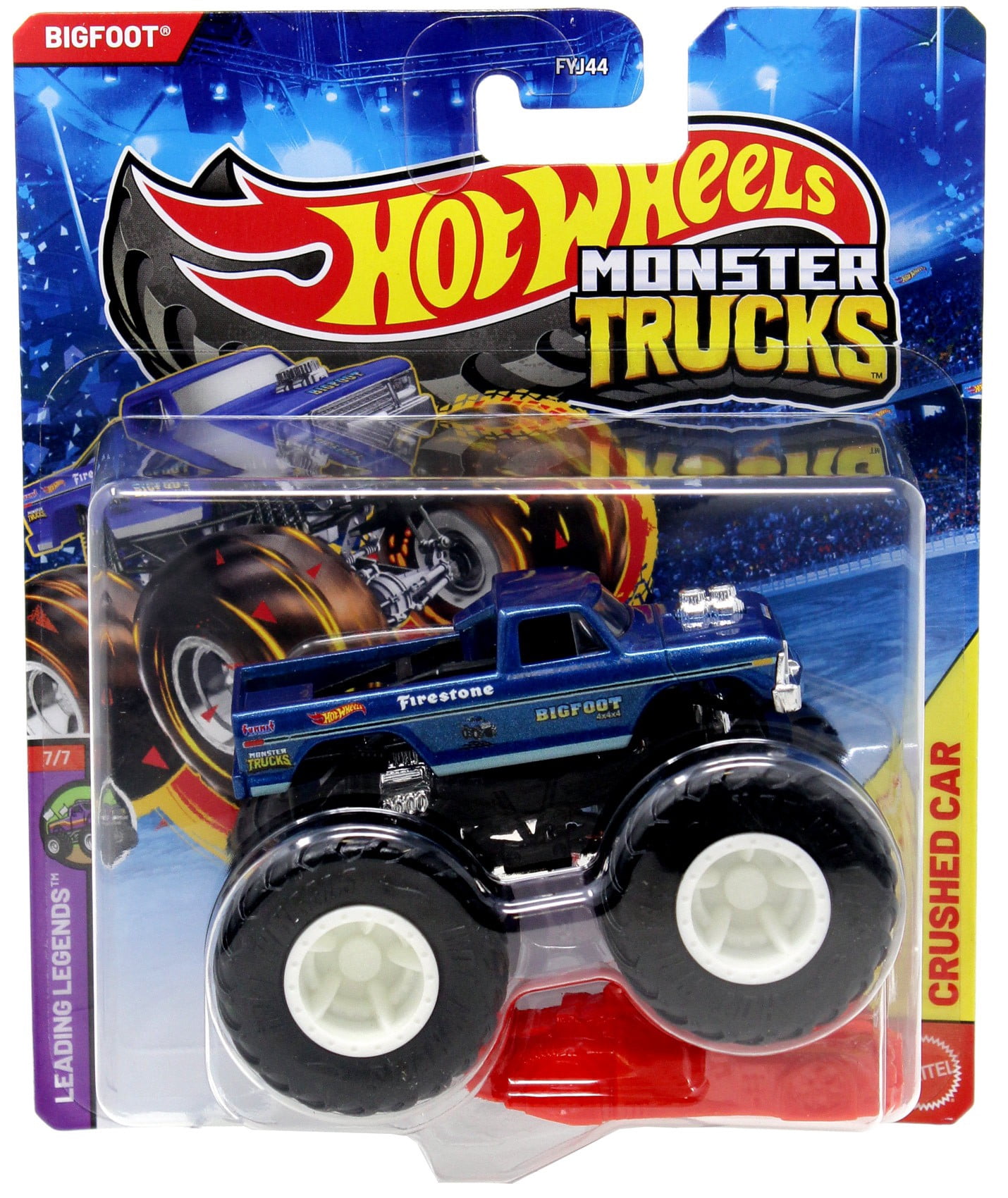 Hot Wheels Freestyle Wreckers Bigfoot 4x4x4 Diecast Car - Walmart.com