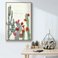 thumbnail image 5 of Desert Christmas Cactus II - Framed Gallery Wrapped Holiday Canvas - 25 x 37 - Natural Wood Frame, 5 of 8