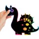 thumbnail image 5 of unbranded 1Jgo Papel Para Raspar Negro De Calidad Para Proyectos De Arte Y Fiestas, 5 of 8