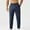 Navy, variant on Zylanna Men's Casual Pants, Stretchy with Drawstring Elastic Waist Pockets Jogger Pants for Men Khaki
