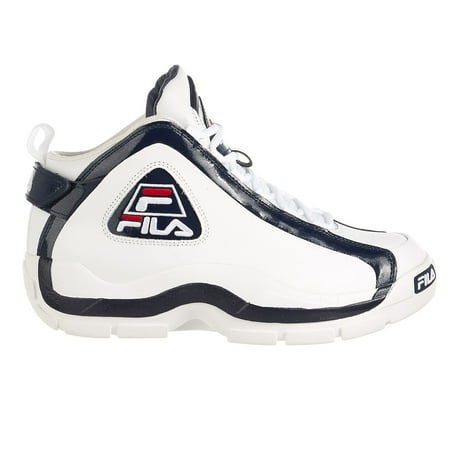 Fila 96 2019 Grand Hill Sneakers - White/Navy/Red - Mens - (Best Powerlifting Shoes 2019)