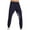 Navy, variant on Giftesty Men Pants ,Men Casual Tethered Closed Pencil Pants Fitness Drawstring Sweatpants Trousers Tethered Closed Pencil Pants