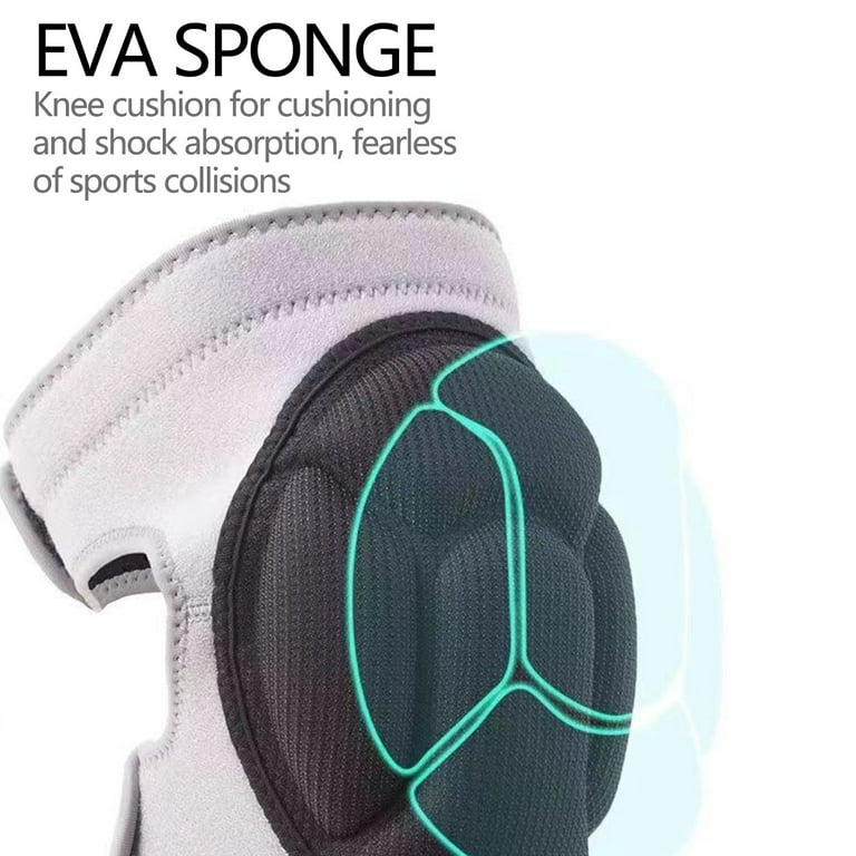 Garden Knee Pads With Thick Foam Padding - Comfortable Kneeling Cushion For Gardening, Flooring & Cleaning