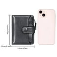 thumbnail image 6 of KAWELL Small Women Wallet Leather Bifold Card Holder RFID Blocking with ID Window, 6 of 8
