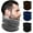 Assorted Solid, variant on Winter Thermal Neck Gaiter, 4 Pack Fleece Lined Interior Warm Scarf Tube Wrap, Mens Womens Bulk (Assorted)