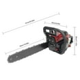 thumbnail image 2 of 58cc 2-Stroke Gas Powered 20” Chainsaw, High-Performance Cutting Tool, 2 of 22