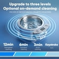 thumbnail image 5 of CSONGAZA Upgraded Ultrasonic Retainer Cleaner Machine, 48kHz – 200ML Dentures, Night Guards, Braces, Aligners, Toothbrush & Jewelry Cleaner, 5 Cleaning Modes, White, 5 of 7