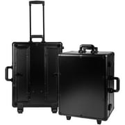SHANY Studio ToGo Wheeled Trolley Makeup Case & Organizer with Light - BLACK
