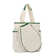 thumbnail image 3 of Bolsa de tenis, mochila para deportes de raqueta, elegante bolsillo con cremallera, tela de nailon, fácil de llevar Beige, 3 of 7