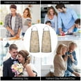 thumbnail image 7 of Lemon Fruits Couple Apron with Pocket Chef Aprons Waterproof Bib Apron for Women Men Chef Cooking Aprons for Kitchen Cool BBQ Grilling (Set Of 2), 7 of 7