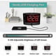 thumbnail image 5 of Alarm Clock With Wireless Bed Shaker, Dual Vibrating Alarm Clock For Heavy Sleepers, Deaf And Hard Of Hearing, Adjustable Volume/dimmer/alarm Mode, Us, 5 of 5