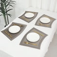 thumbnail image 7 of Unique Bargains Set of 8 Placemats Washable Heat Resistant Table Placemats Gray 18x13in, 7 of 7