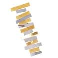 thumbnail image 4 of Banderas Guirnaldas Bunting Banner de Papel dos cara Adornos para Cumpleaños Baby Shower Colores UNA, 4 of 6