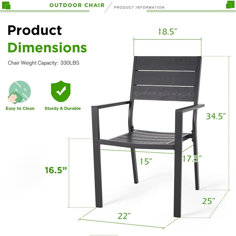 Walmart stackable outdoor online chairs