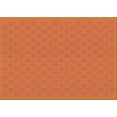 thumbnail image 1 of Ahgly Company Machine Washable Indoor Rectangle Transitional Neon Orange Area Rugs, 6' x 9', 1 of 7