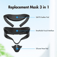 thumbnail image 3 of Facial Interface and Foam Replacement Set for Meta Quest 3S, Anti-Light Leakage, Breathable、Sweatproof VR Face Cover with Soft Memory Foam Cushion、Nose Pad, 3 of 6