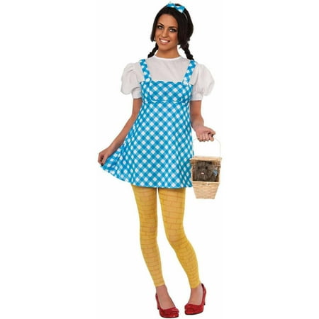 Wizard Of Oz Young Adult Dorothy Dress Women's Adult Halloween Costume