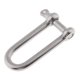 thumbnail image 1 of Tornillo de material acero Inoxidable Pin Cadena Ancla D Grillete - 1/4 - 6 Mm, 1 of 7