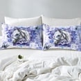thumbnail image 4 of Farm Horse Sheet Sets for Kids Teens Adults Safari Animal Print Bed Sheets Set,Hippie Mandala Bedding King Size Navy Gradient Sheets,Boho Flower Floral Top Sheet, 4 of 6