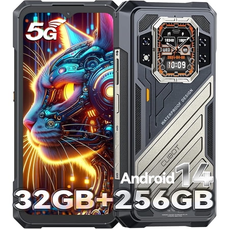 Cubot Kingkong X Smartphone, 32(16+16)GB 256GB,6.58" Inch,10200mAh