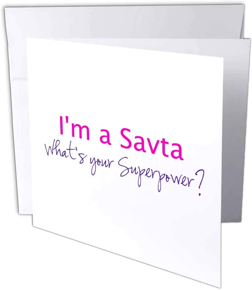 Im a Savta Whats your Superpower, hot pink, grandma gift