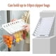 thumbnail image 3 of Organizador de bolsas retráctil para refrigerador, bolsa de comida, estante de riel de almacenamiento colgante, Clip de soporte para estante de refrigerador de cocina, 3 of 5