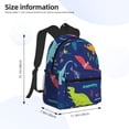 thumbnail image 4 of Easygdp Dinosaurs Casual Laptop Backpack, Large Capacity Schoolpack for School, Travel, Business, 4 of 8
