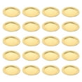 thumbnail image 3 of Yiho 20pcs Golden Paper Plates for Party and Wedding, 3 of 5