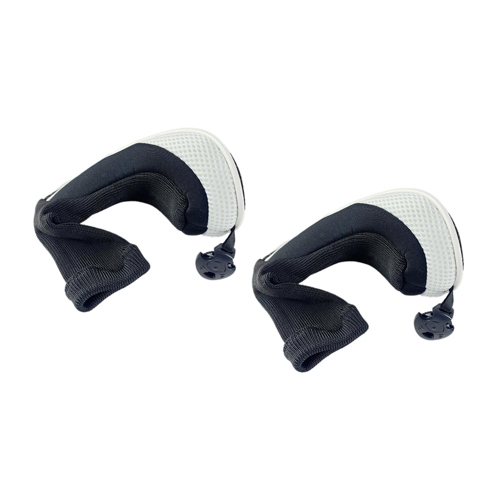 2 Pieces Golf Hybrid Club Cover Headcovers Protector Polyester Material Lightweight for Golfers Gifts
