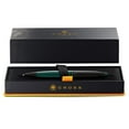 thumbnail image 3 of Cross Calais Matte Green and Black Lacquer Ballpoint Pen, 3 of 7