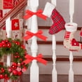 thumbnail image 5 of Red Bow Small Bows for Crafts Present Wrapping Gift Polyester Delicate Wedding 30 Pcs, 5 of 6