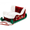 01#Green, variant on Christmas Dog Bed Sleigh with Non Slip Base, Sleigh Shaped Plush Pet Bed with Soft Cushion, Cozy Christmas Cat Dog Resting Bed for Indoor Small Pets Holiday Home Decoration, Red Small