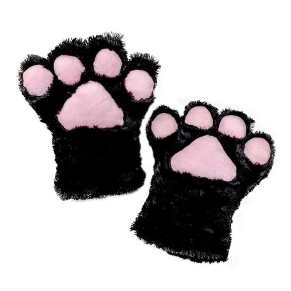 Black Cat, Wolf, Dog, and Fox Party Accessories: Paws, Claws, Gloves, and Mittens